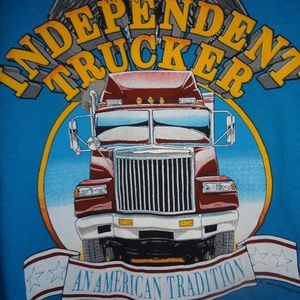 VINTAGE INDEPENDENT TRUCKER SINGLE STITCH